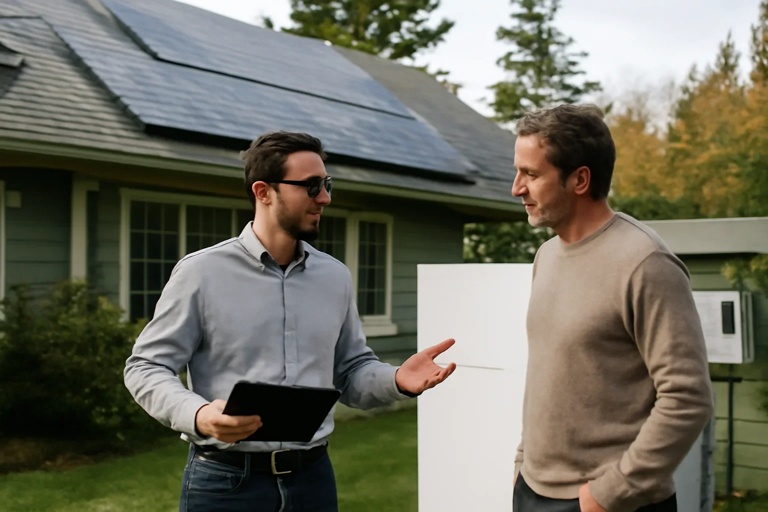 How Long Can a Solar Battery Power a Home? planning discussion for a solar project in British Columbia