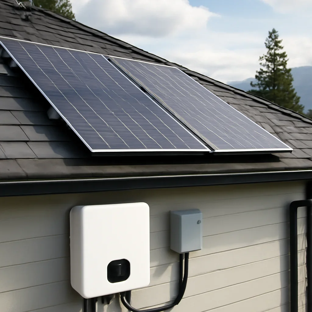 Solar equipment and installation details related to Lease vs Buy Solar Panels
