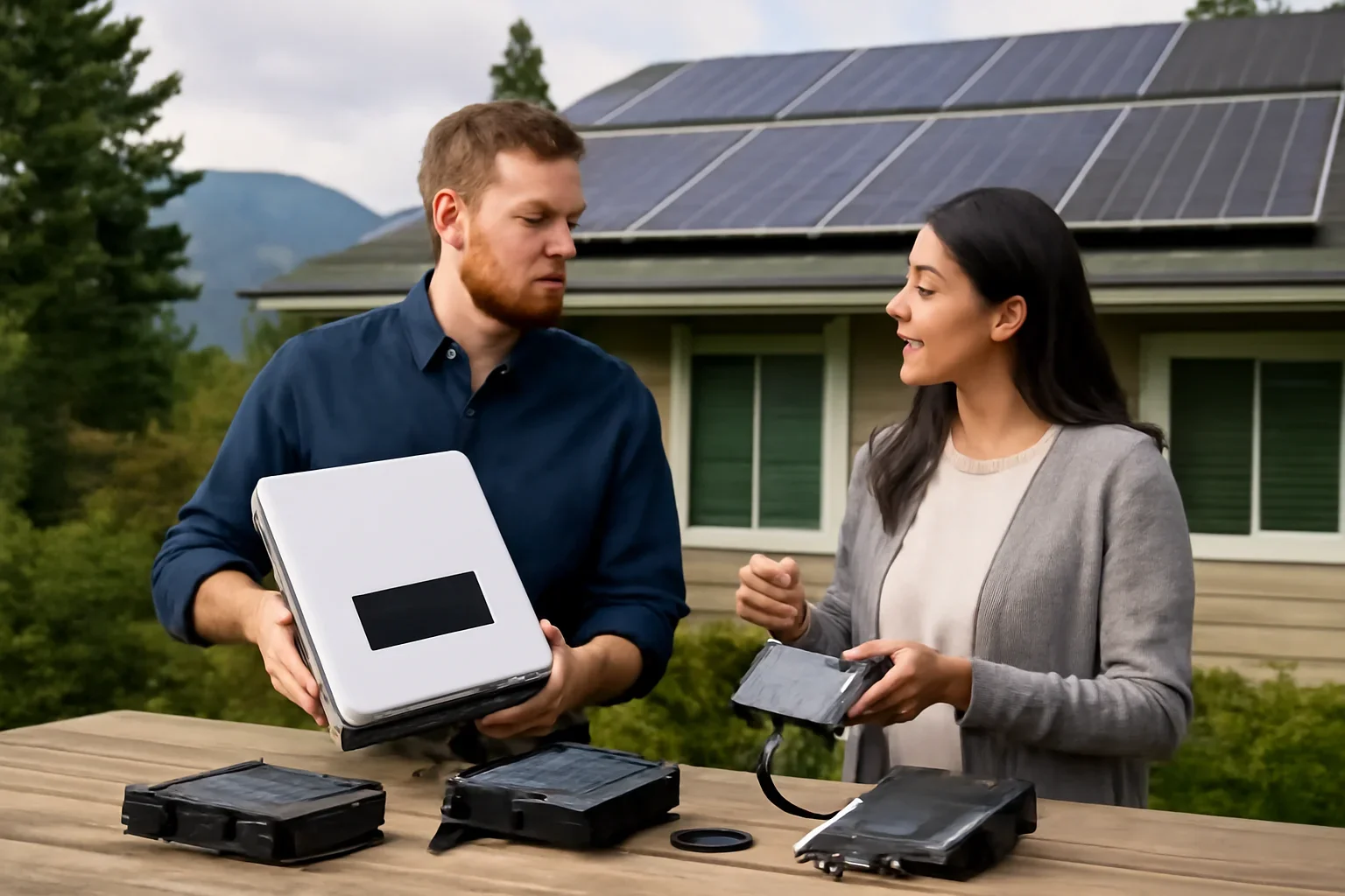 Inverters and Microinverters planning discussion for a solar project in British Columbia