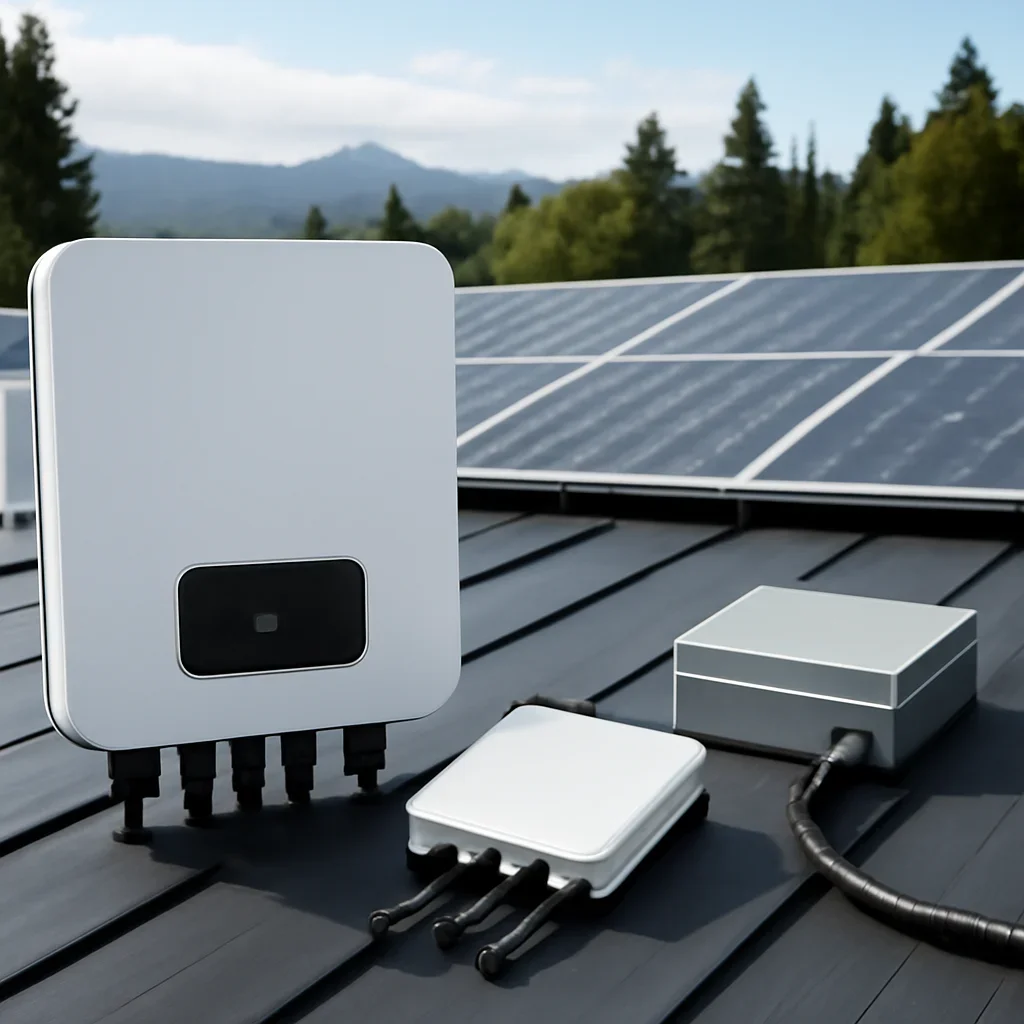 Solar equipment and installation details related to Inverters and Microinverters