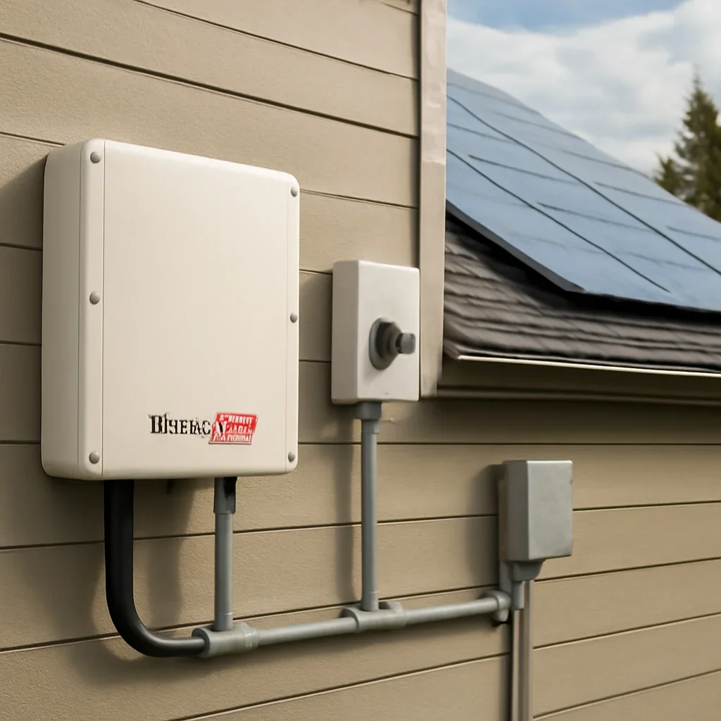 Solar equipment and installation details related to SolarEdge