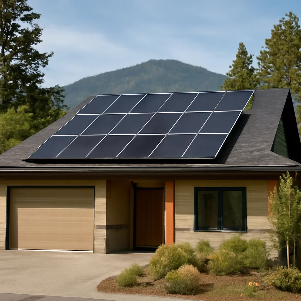 Property in British Columbia suited for rooftop solar planning