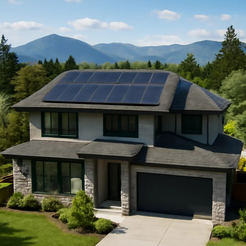 Property in Coquitlam suited for rooftop solar planning