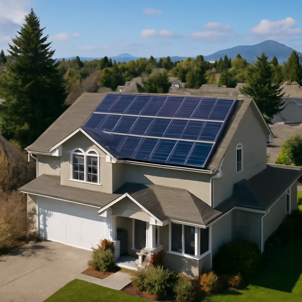 Property in Courtenay suited for rooftop solar planning