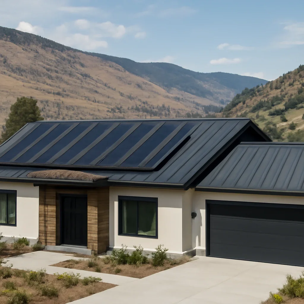 Property in Kamloops suited for rooftop solar planning