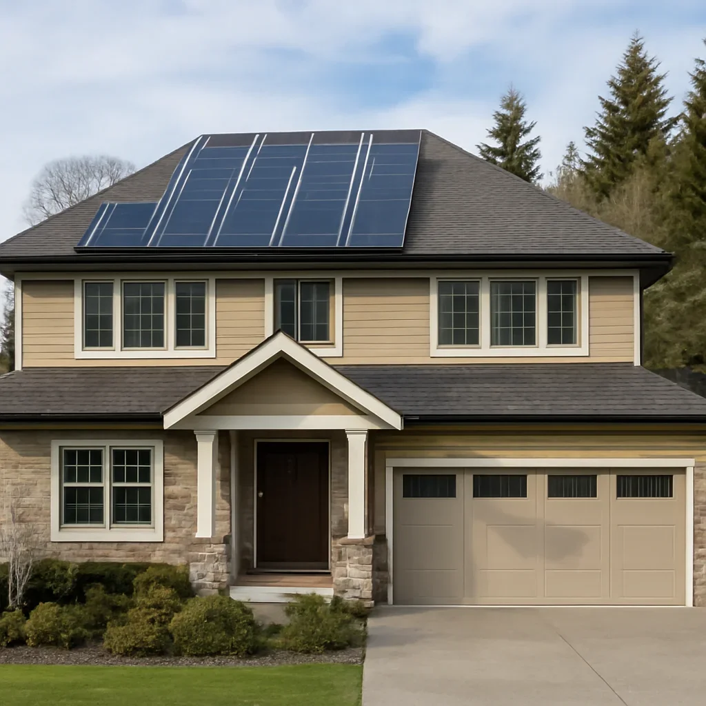 Property in Langley suited for rooftop solar planning