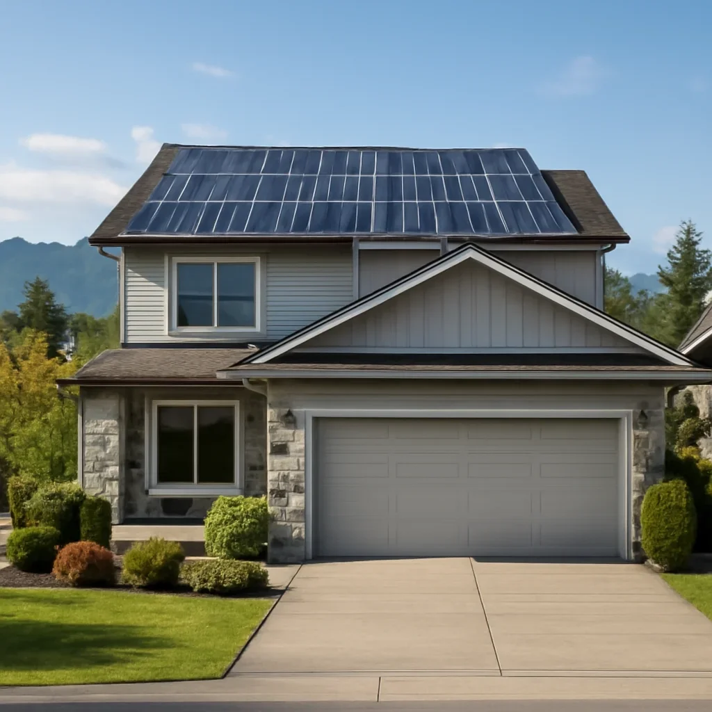 Property in Maple Ridge suited for rooftop solar planning