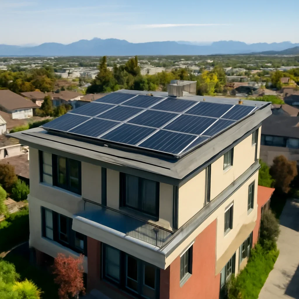 Property in New Westminster suited for rooftop solar planning