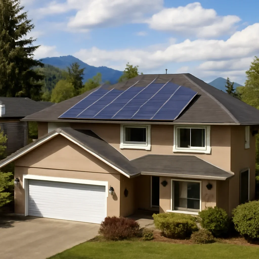 Property in Port Coquitlam suited for rooftop solar planning