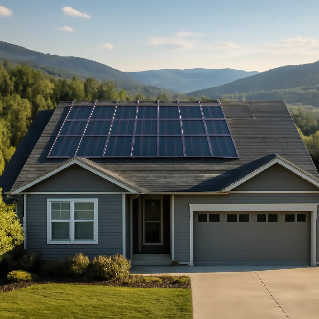 Property in Williams Lake suited for rooftop solar planning