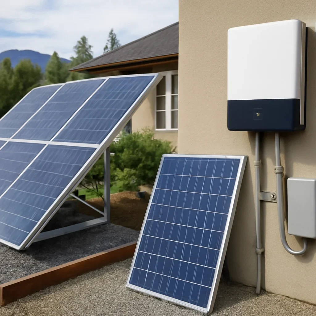 Solar equipment and installation details related to How Many Solar Panels Do I Need?
