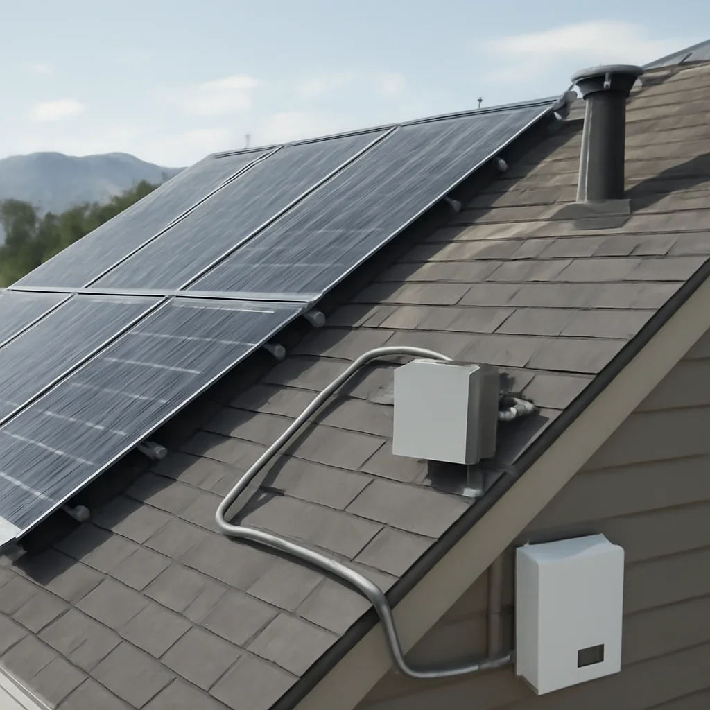 Solar equipment and installation details related to Solar Panel Roof Requirements